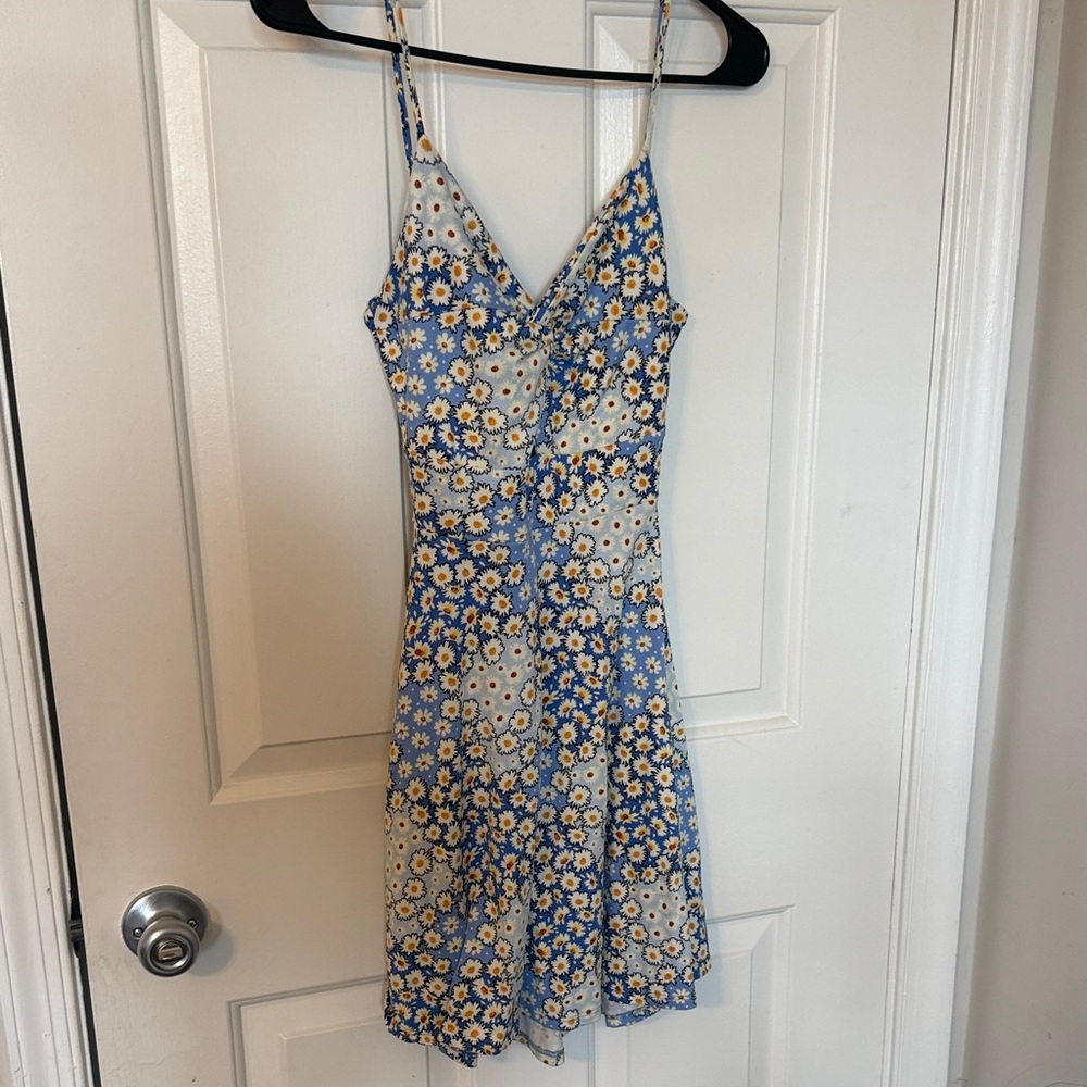 Floral Blue Sundress